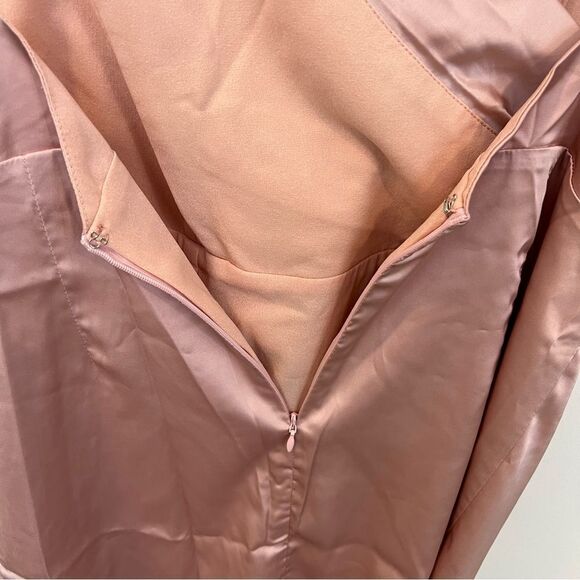NWT Revolve x By The Way pleated dress in Blush | Size L - Picture 8 of 12